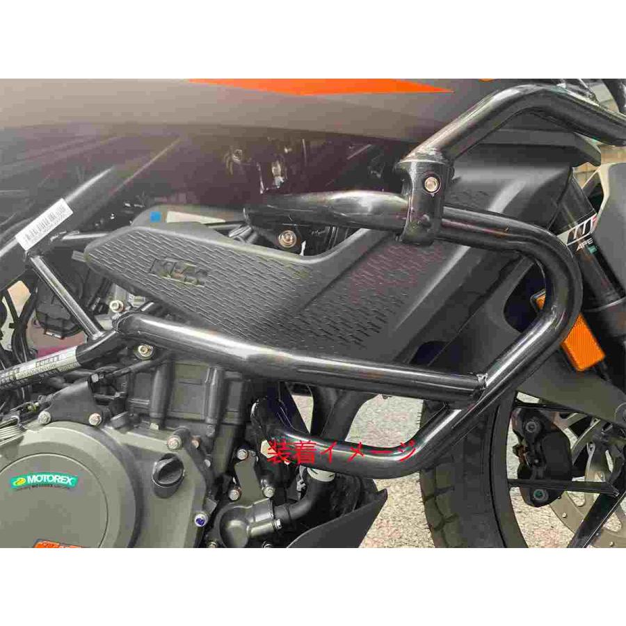 【互換品】KTM 390 ADVENTURE 2020- アッパー エンジンガード 橙_2
