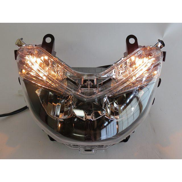 Nmax125 ヘッドライト純正LED 互換品】純正タイプ ヘッドライト NMAX 2016-2020 n-max クリア