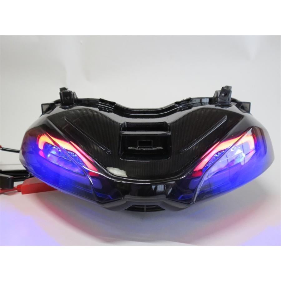 互換品】NMAX nmax n-max 2021-2024 カスタム LEDテール 流れタイプ