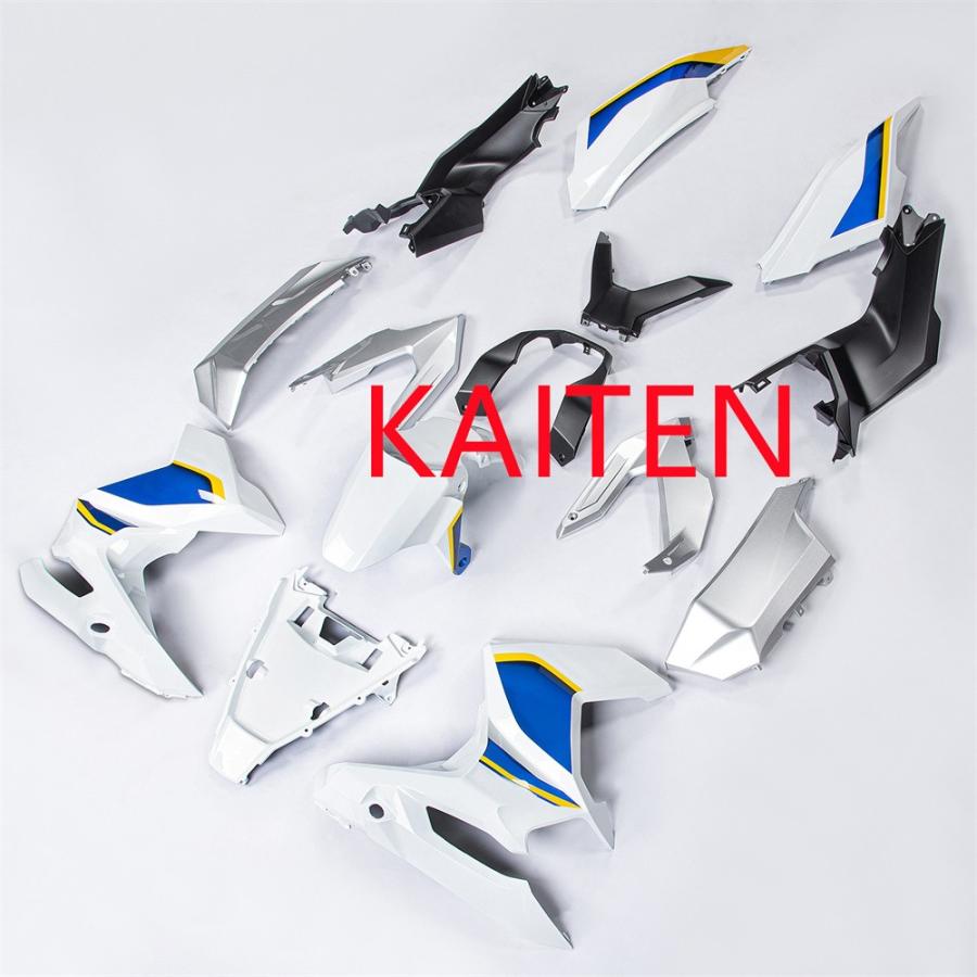 互換品】※代引き不可※ADV 160 adv160 2023 以降 外装セット 白×青黄