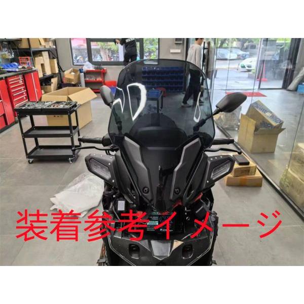 xmax250 XMAX 250 125 2023 以降 SG70J 純正タイプ スクリーン B ライトスモーク｜itempost｜04