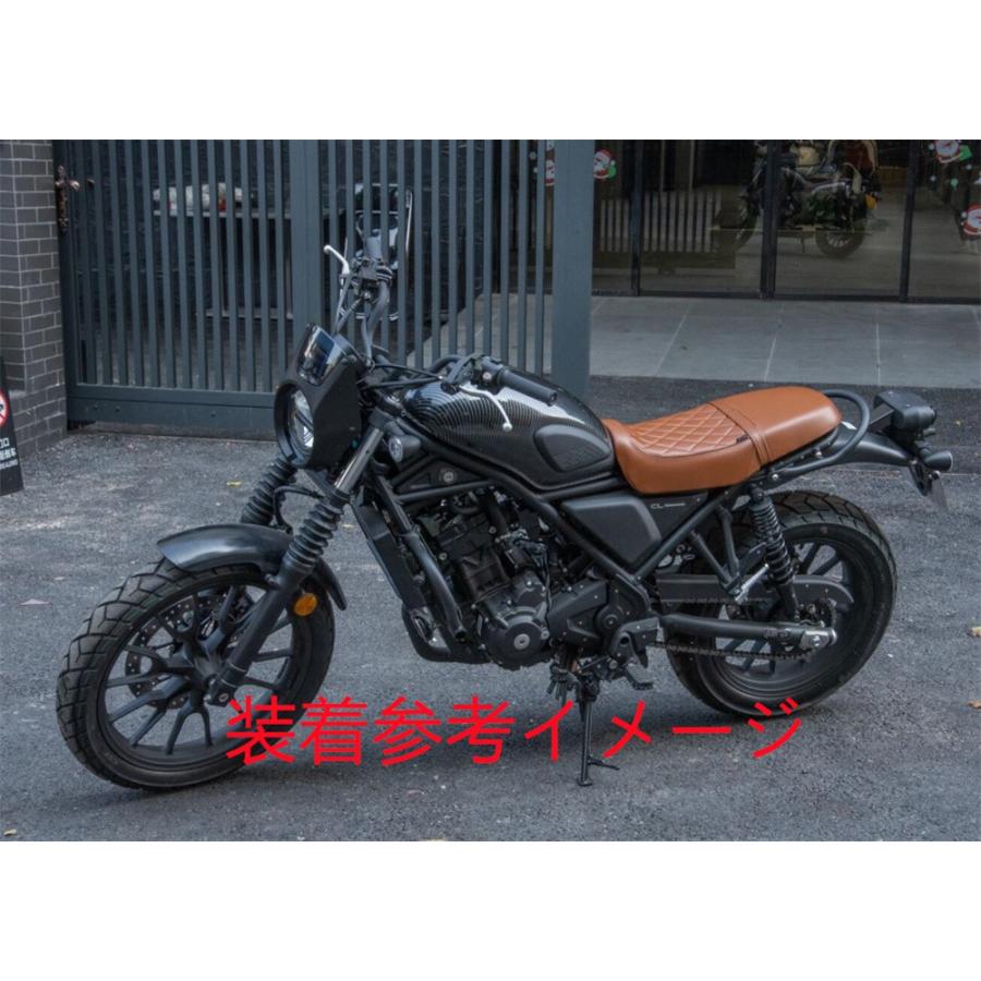 【互換品】CL250 CL500 cl250 cl500 2023 以降 ウインドシールド 黒艶なし Bの画像