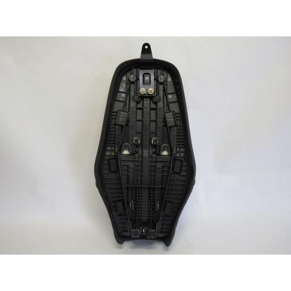 【互換品】GB350 2021以降 10mm アップ カスタムシート 黒 ストライプ Aタイプの画像