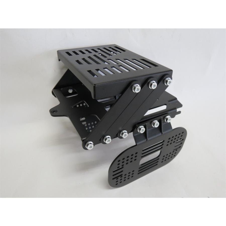【互換品】クロスカブ CC110 cc50 2018-2024 スライド 前後調整可 マルチウイング リア キャリア \u0026 サイドキャリアの画像