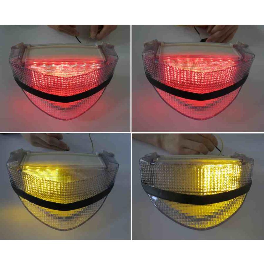 【互換品】HONDA CBR929RR 00-01 LEDテール ウインカー クリア_3