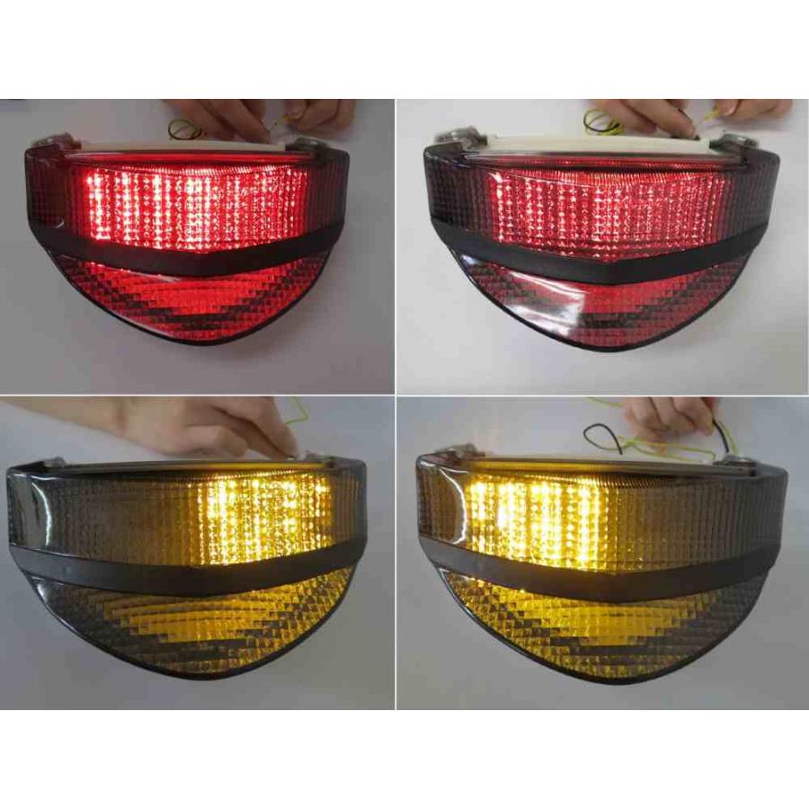 【互換品】HONDA CBR929RR 00-01 LEDテール ウインカー スモーク_3