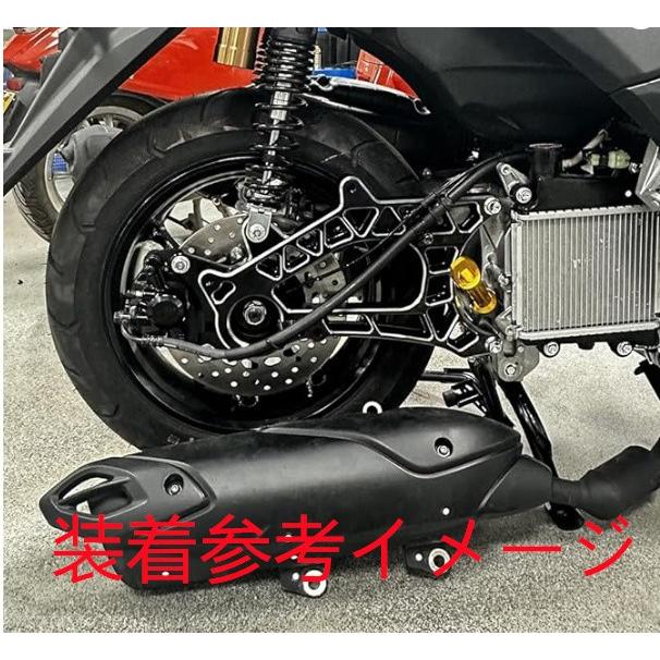 【互換品】NMAX nmax125/155 n-max V3 2025 以降 オートバイ リアフォーク CNC アルミ 黒の画像