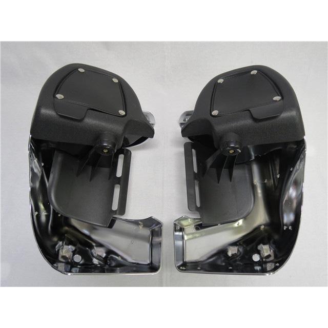 ハーレー　ロワーフェアリング　グローブボックス Harley ツーリング ロワーフェアリング グローブボックス メッキ