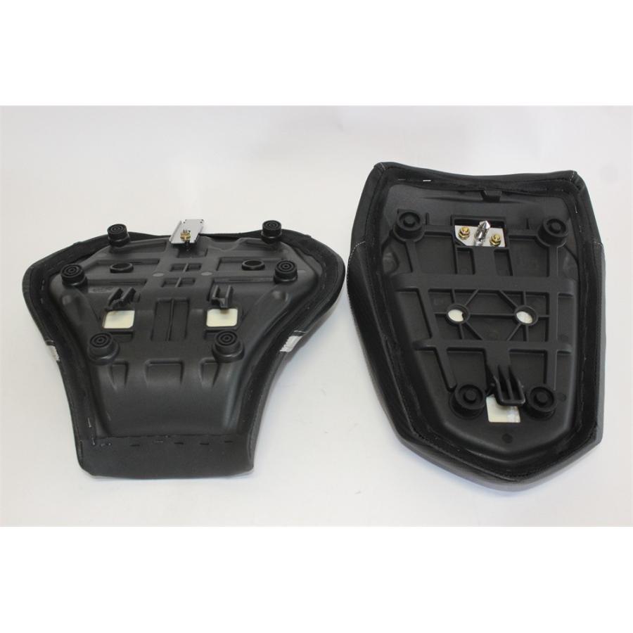【互換品】Kawasaki用 H2 SX H2 SE 2022-2026 カスタム フロント＆リア シート 本体あり 灰の画像