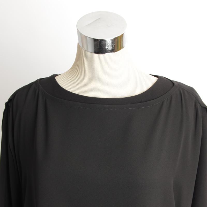 BLACK FORMAL（ブラックフォーマル　喪服）ロングブラウス付きワンピースの画像