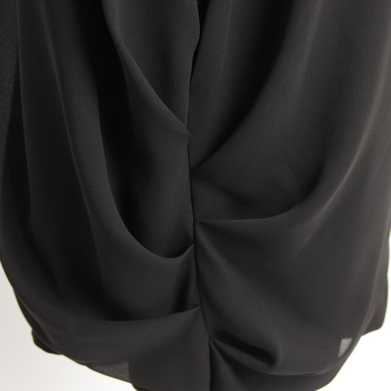 BLACK FORMAL（ブラックフォーマル　喪服）ロングブラウス付きワンピースの画像