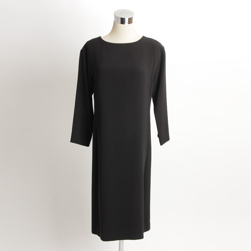BLACK FORMAL（ブラックフォーマル　喪服）ロングブラウス付きワンピースの画像