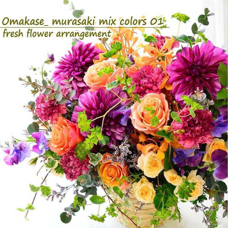 Omakase_ murasaki mix colors 01 〜 おまかせ 紫ミックスカラー 01 〜の画像