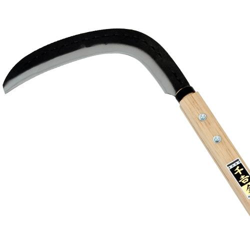 千吉金・九州型厚鎌・180MM【藤原産業】 千吉 小型造林鎌
