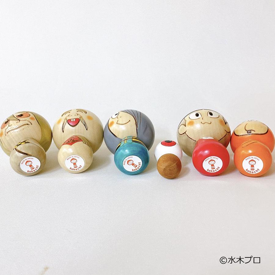 鬼太郎 こけし【キャラクターこけし】 プレゼント ギフト かわいい