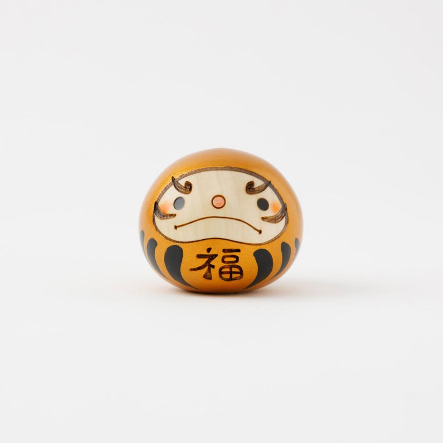 こけし　だるま 幸福 だるま 金 【 こけし 】 ダルマ 達磨 プレゼント ギフト かわいい