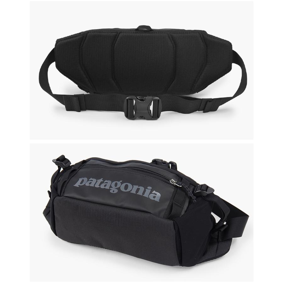 パタゴニア　ショルダーバッグ　ボディーバッグ　ウエストポーチ　ロゴ　カーキ　黒 patagonia（パタゴニア） ウエストポーチ メンズ レディース ブランド