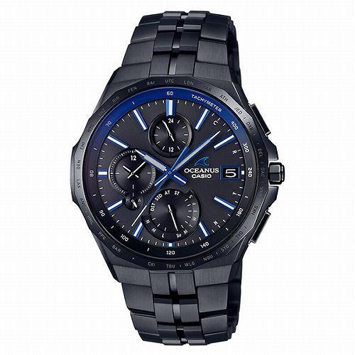 OCW-S5000B-1AJF CASIO OCEANUS マンタ Bluetooth搭載スマートフォンリンク ソーラー電波腕時計 メンズ 3年保証 国内正規品の画像