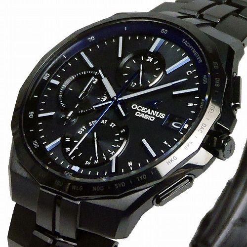 OCW-S5000B-1AJF CASIO OCEANUS マンタ Bluetooth搭載スマートフォンリンク ソーラー電波腕時計 メンズ 3年保証 国内正規品の画像