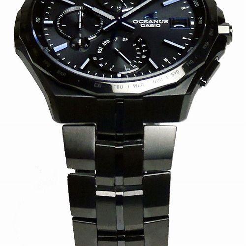 OCW-S5000B-1AJF CASIO OCEANUS マンタ Bluetooth搭載スマートフォンリンク ソーラー電波腕時計 メンズ 3年保証 国内正規品の画像