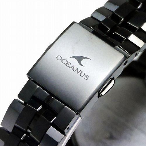 OCW-S5000B-1AJF CASIO オシアナス マンタ Bluetooth搭載スマートフォンリンク ソーラー電波腕時計 メンズ 3年保証 国内正規品の画像