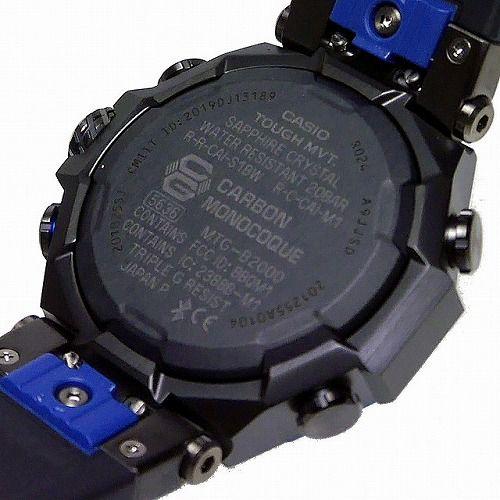 G-SHOCK MTG-B2000B-1A2JF CASIO MT-G Bluetooth搭載 電波ソーラー メンズ腕時計 国内正規品の画像