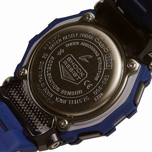 カシオGショック ジー・スクワッド デジタル腕時計 GBD-200-2JF メンズ スマートフォンリンク　国内正規品｜itempost｜12