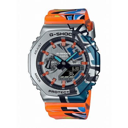 CASIO G-SHOCK オクタゴンベゼル GM-2100SS-1AJR アナログ・デジタル 