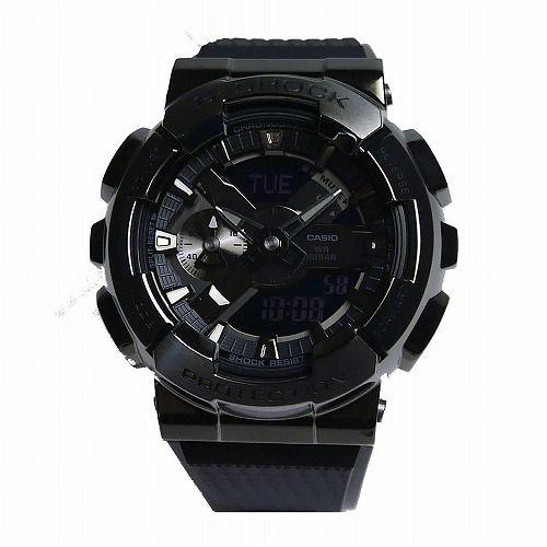 CASIO G-SHOCK ブラック アナログ・デジタル腕時計 GM-110BB-1AJF メタルカバードメンズ 国内正規品｜itempost｜05