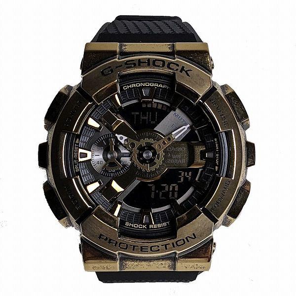 G-SHOCK GM-110VG-1A9JR CASIO アナログ・デジタル腕時計メンズ