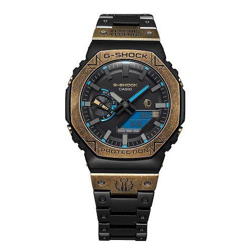 G-SHOCK GM-B2100LL-1AJR CASIO オクタゴンベゼル メンズ Bluetooth搭載 スマートフォンリンク ソーラー 腕時計 LEAGUE OF LEGENDS コラボモデル 国内正規品の画像