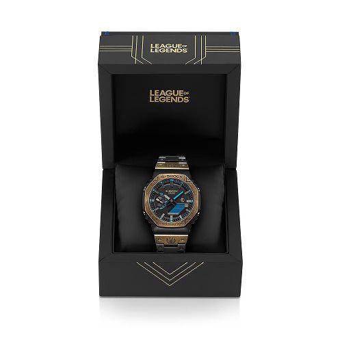 G-SHOCK GM-B2100LL-1AJR CASIO オクタゴンベゼル メンズ Bluetooth搭載 スマートフォンリンク ソーラー 腕時計 LEAGUE OF LEGENDS コラボモデル 国内正規品の画像