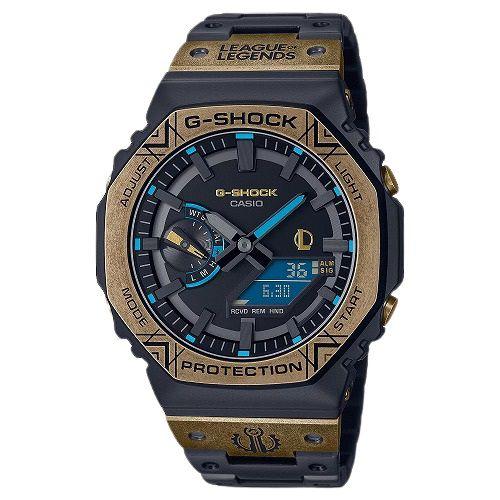 G-SHOCK GM-B2100LL-1AJR CASIO オクタゴンベゼル メンズ Bluetooth搭載 スマートフォンリンク ソーラー 腕時計 LEAGUE OF LEGENDS コラボモデル 国内正規品の画像