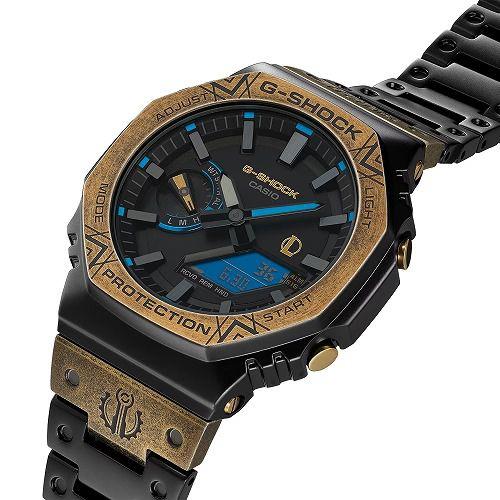 G-SHOCK GM-B2100LL-1AJR CASIO オクタゴンベゼル メンズ Bluetooth搭載 スマートフォンリンク ソーラー 腕時計 LEAGUE OF LEGENDS コラボモデル 国内正規品の画像