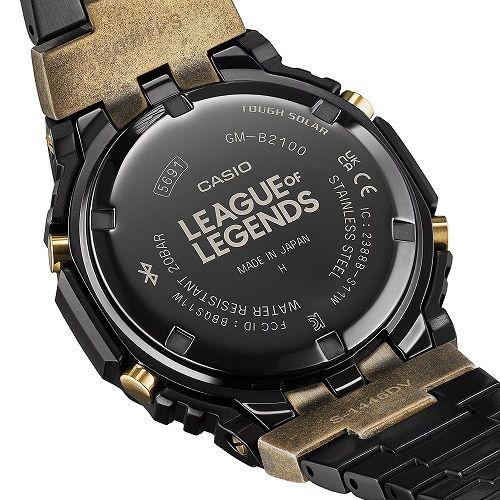 G-SHOCK GM-B2100LL-1AJR CASIO オクタゴンベゼル メンズ Bluetooth搭載 スマートフォンリンク ソーラー 腕時計 LEAGUE OF LEGENDS コラボモデル 国内正規品の画像