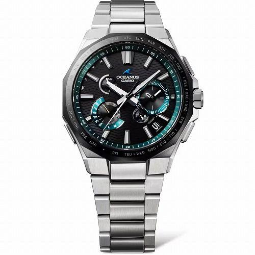 OCEANUS OCW-T6000A-1AJF CASIO Bluetooth搭載 スマートフォンリンク ソーラー電波腕時計 メンズ 3年保証 国内正規品の画像