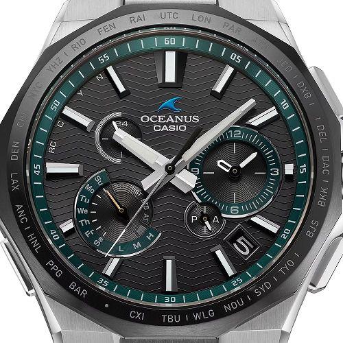 OCEANUS OCW-T6000A-1AJF CASIO Bluetooth搭載 スマートフォンリンク ソーラー電波腕時計 メンズ 3年保証 国内正規品の画像