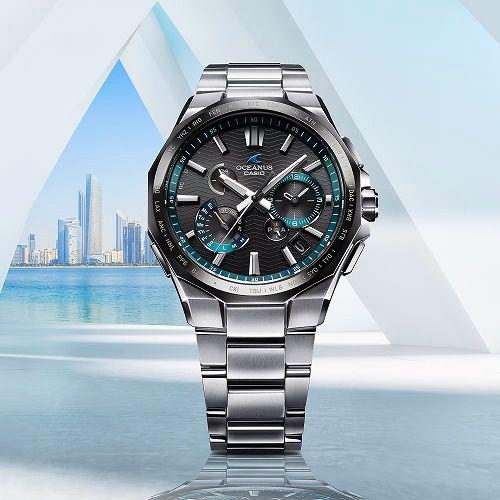 OCEANUS OCW-T6000A-1AJF CASIO Bluetooth搭載 スマートフォンリンク ソーラー電波腕時計 メンズ 3年保証 国内正規品の画像