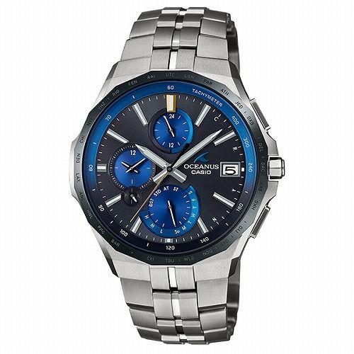 OCEANUS OCW-S5000E-1AJF CASIO マンタ Bluetooth搭載 ソーラー電波腕時計 メンズ 3年保証 国内正規品の画像