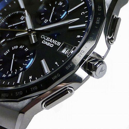 OCEANUS OCW-S5000E-1AJF CASIO マンタ Bluetooth搭載 ソーラー電波腕時計 メンズ 3年保証 国内正規品の画像