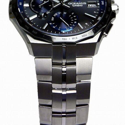 OCEANUS OCW-S5000E-1AJF CASIO マンタ Bluetooth搭載 ソーラー電波腕時計 メンズ 3年保証 国内正規品の画像