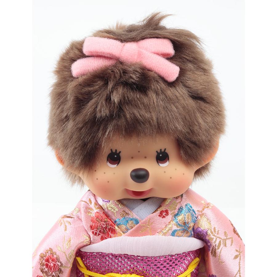 久月オリジナル お着物モンチッチ 女の子 ピンク IPM-17-Z : shopooo