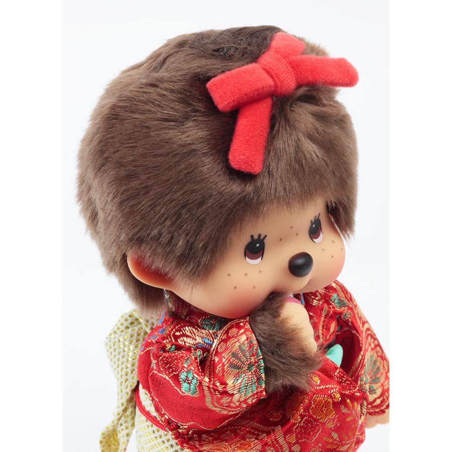 久月オリジナル お着物モンチッチ 女の子（赤） IPM-11-Z : shopooo by