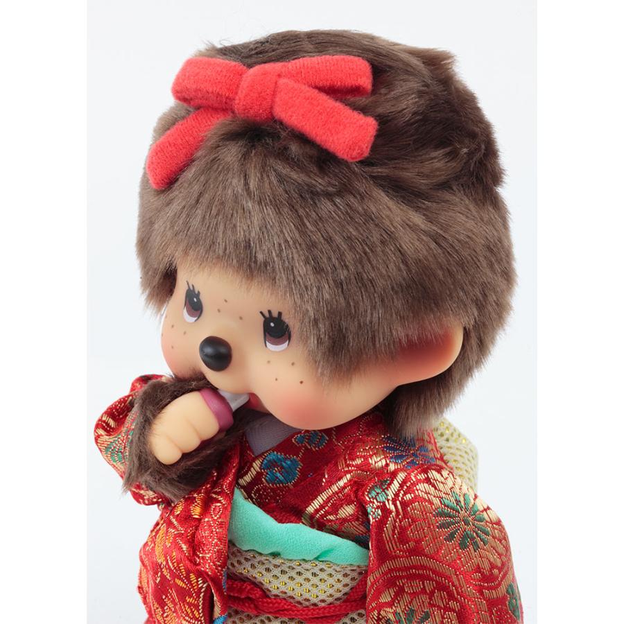 久月オリジナル お着物モンチッチ 女の子（赤） IPM-11-Z : shopooo by