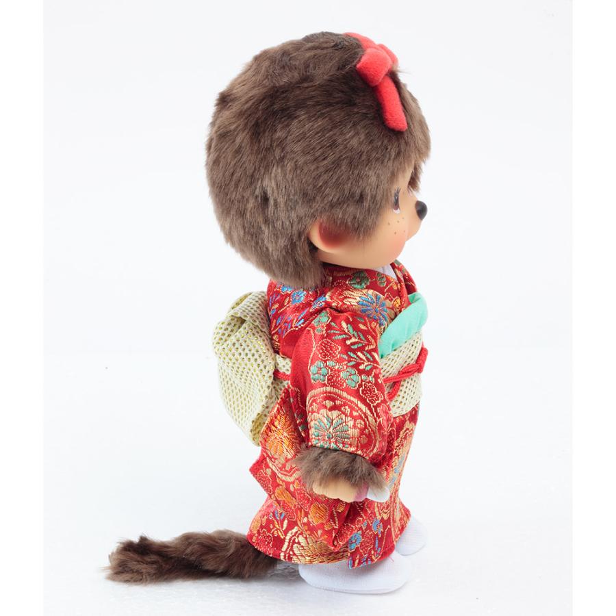 久月オリジナル お着物モンチッチ 女の子（赤） IPM-11-Z : shopooo by