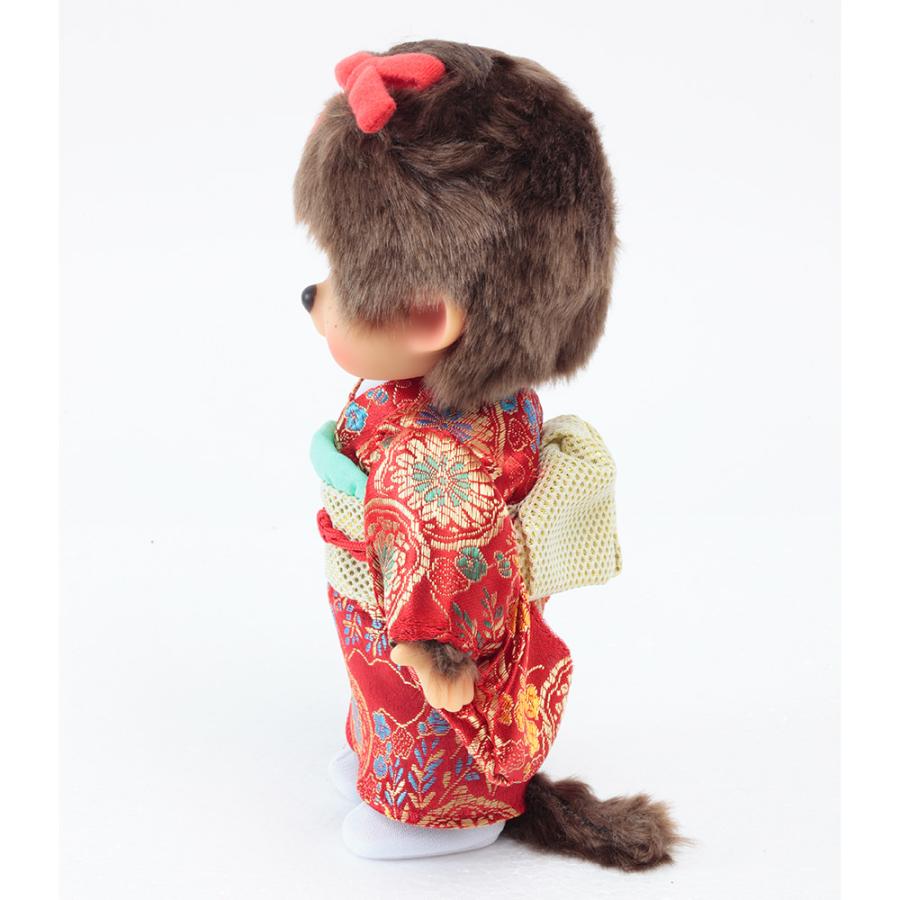 久月オリジナル お着物モンチッチ 女の子（赤） IPM-11-Z : shopooo by