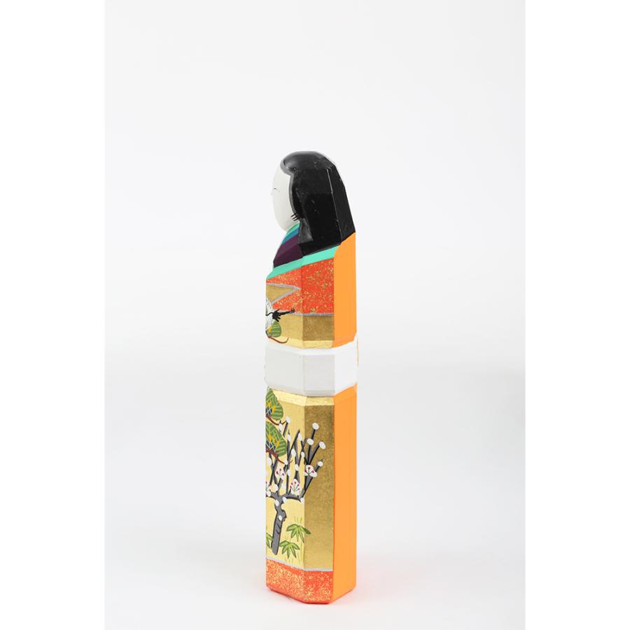 神泉作 奈良一刀彫 7号立雛 3H-I5-Z-US-S : shopooo by GMO - 通販