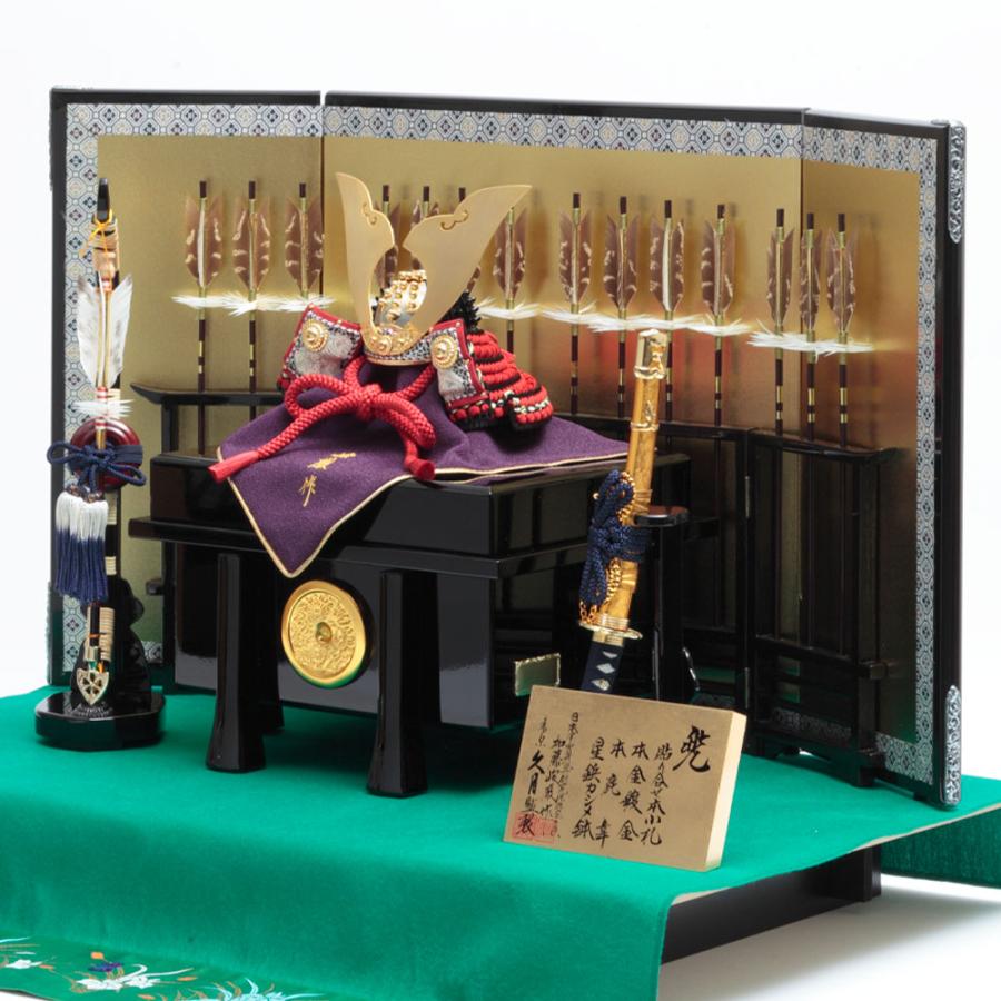 加藤峻厳作　兜飾り　72GR-K56_3