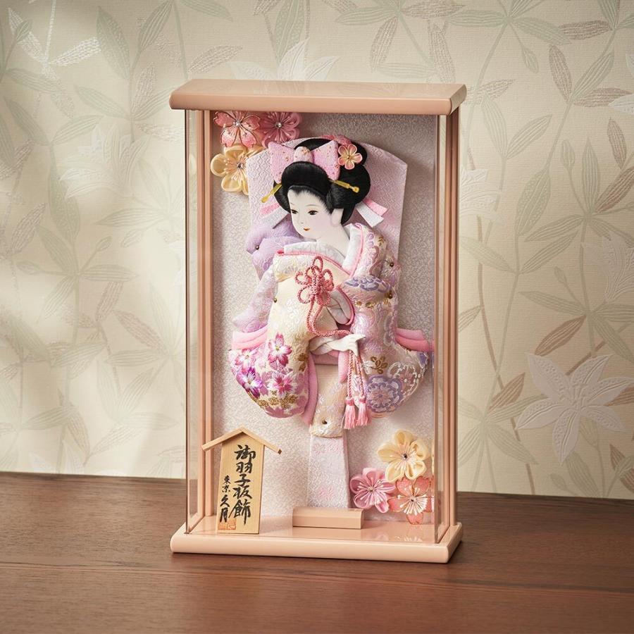 羽子板ケース飾り 9号 アクリルケース 壁掛可能タイプ 73EH-20の画像