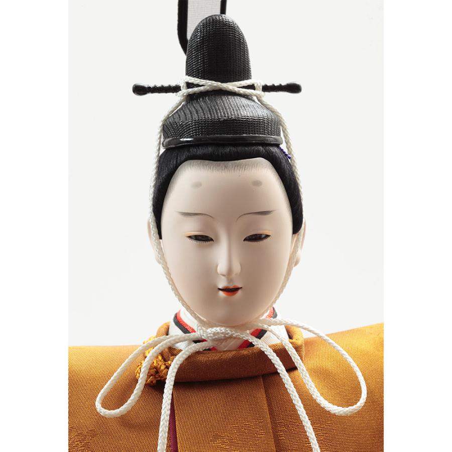 京都雛の会 平安光義作 立親王飾り 73HR-K65-Sの画像